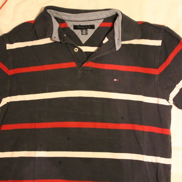 striped Tommy Hilfiger longsleave collar shirt - Picture 4 of 8